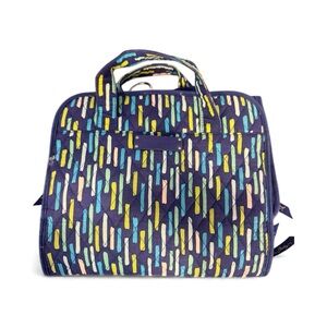Vera Bradley Stylish Multicolor Patterned Women's hanging travel bathroom bag
